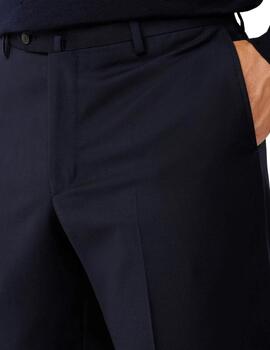 Hackett Pantalón de traje de lana Azul marino