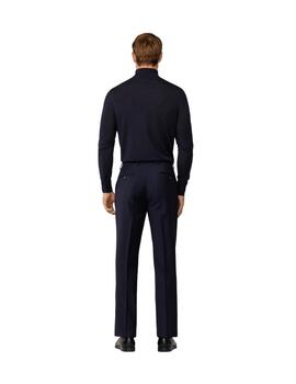 Hackett Pantalón de traje de lana Azul marino