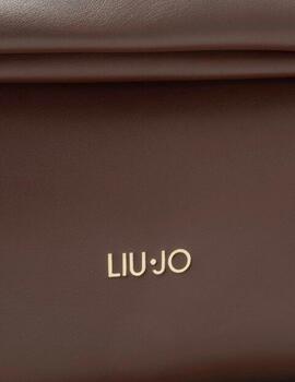 Liujo Bolso Hobo Marrón oscuro