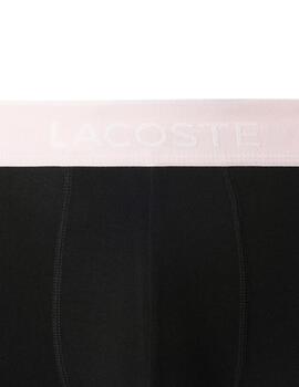 Lacoste Pack de 3calzoncillos de algodón elástico