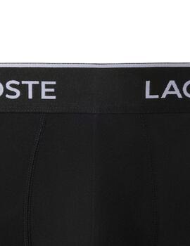 Lacoste Pack de 3 calzoncillos de algodón elástico