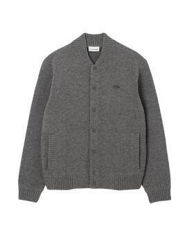 Lacoste Chaqueta bomber de punto jersey de lana