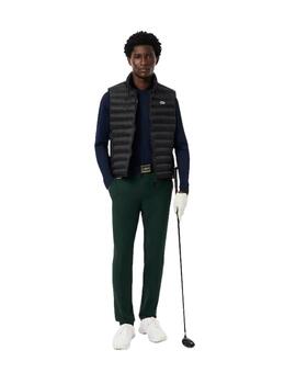 Lacoste Chaleco acolchado hidrófugo Negro