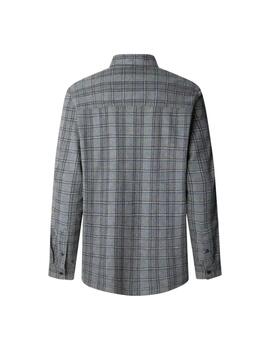 Pepe Jeans Camisa Cliffton Gris de cuadros