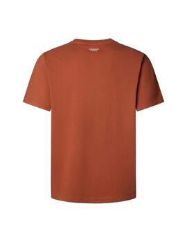 Pepe Jeans Camiseta Tylan Brick Red