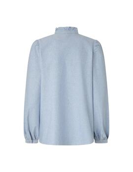 Pepe Jeans Camisa Nady Azul con volante