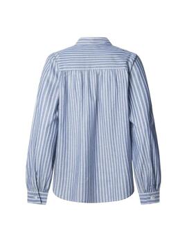 Pepe Jeans Camisa Maty Azul de rayas