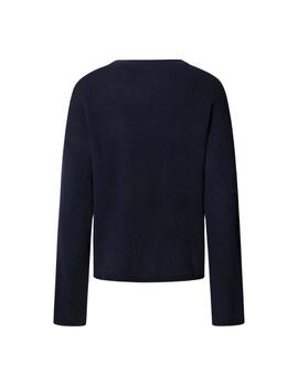 Pepe Jeans Jersey Caitlin Azul marino con bandera