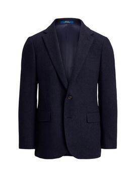 Ralph Lauren Americana Azul marino Espiga de lana