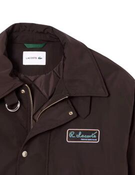 Lacoste Cazadora de aviador con insignia hidrófuga