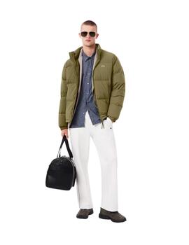 Lacoste Chaqueta acolchada con capucha hidrófuga