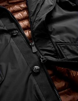 Blauer Parka Impermeable Faywood Negra