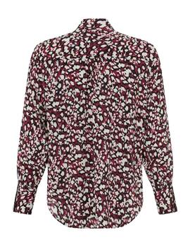 Brax Camisa Vic Granate estampada
