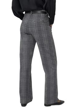 Brax Pantalón Maine Gris de cuadros