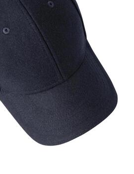 Hackett Gorra de franela Azul marino