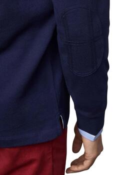 Hackett Polo Rugby con logo Azul tinta