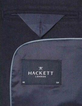 Hackett Abrigo de lana Azul marino