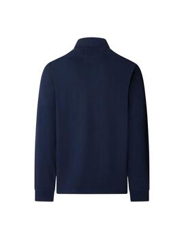 Hackett Polo Manga larga Azul tinta