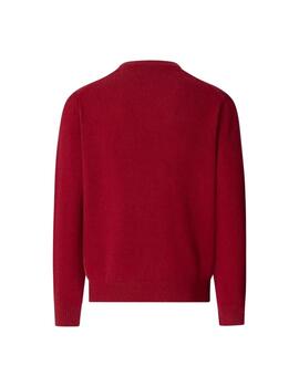 Hackett Jersey de lana Rojo