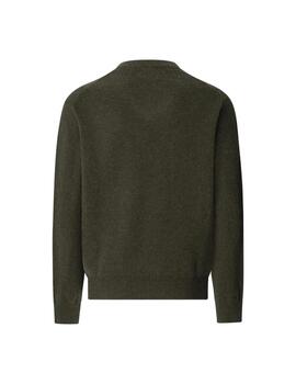 Hackett Jersey de lana Verde oscuro