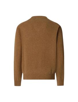 Hackett Jersey de lana Camel
