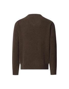 Hackett Jersey de lana Marrón oscuro