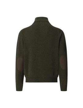 Hackett Chaqueta de lana Verde oscuro