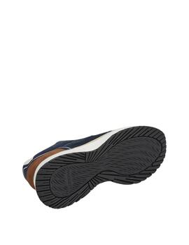 Hackett Zapatillas Azul marino y marrón