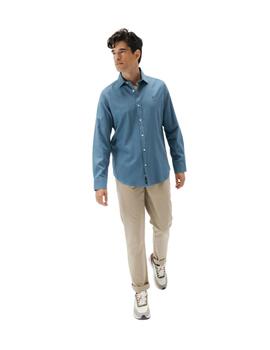 El Pulpo Camisa Casual Estructura Garment Dyed