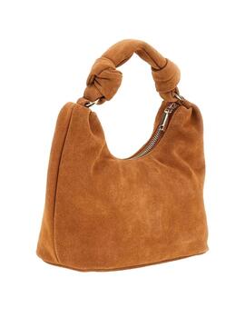 Guess Mini Bolso hobo Isotta de piel Marrón