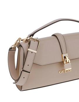 Guess Mini Bolso de mano Queensland Beige