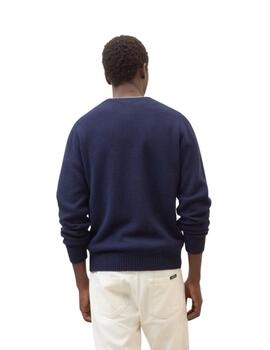 Ecoalf Jersey Punto Marula Azul marino