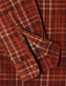Pepe Jeans Camisa Cliffton Roja de cuadros