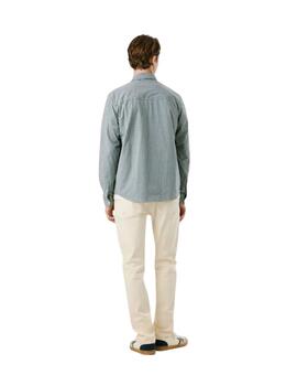 Pepe Jeans Camisa Colton Azul de cuadros