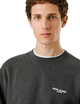 Pepe Jeans Sudadera Terry Gris oscuro