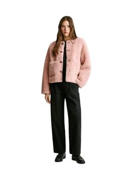 Pepe Jeans Abrigo Paige Rosa claro