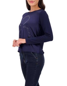 Monari Camiseta Azul marino