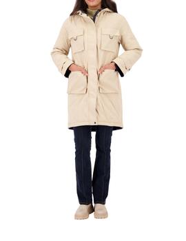 Monari Parka reversible Beige y Azul