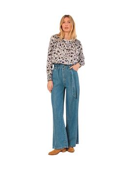Indi & Cold Blusa detalles smock Noche