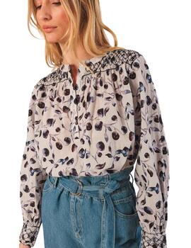 Indi & Cold Blusa detalles smock Noche