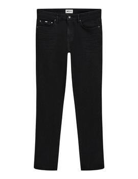 Gas Pantalones de hombre Black Rinse Slim fit
