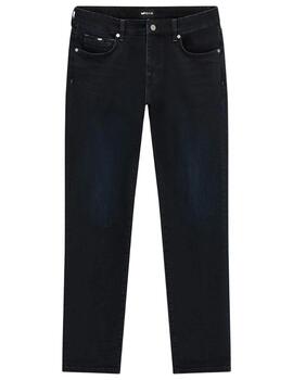 Gas Pantalones de hombre Basic Dark Blue Slim fit