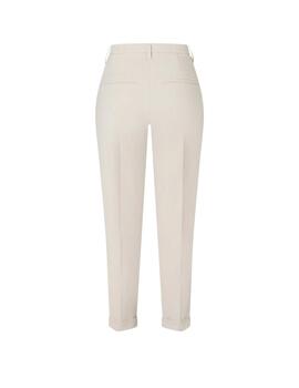 Mac Pantalones Chino Turn Up Champagne