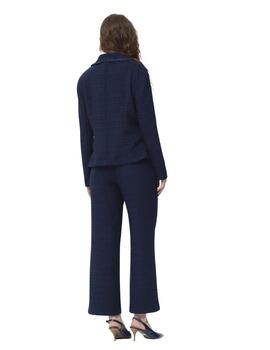 Oky Chaqueta Ecisa Tejido Chanel Marino