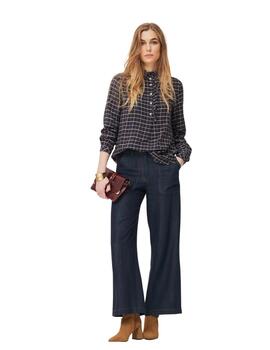 Oky Pantalón Weston Tejido Chanel Marino