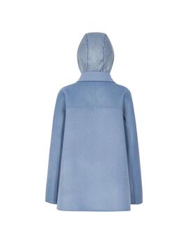 Geox Abrigo Rawelle Azul claro mujer