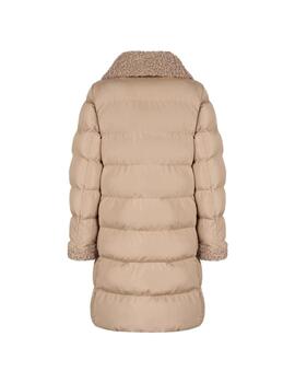 Geox Plumífero Vilde Beige mujer