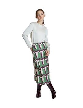 Alba Conde Blusa Blanca manga larga