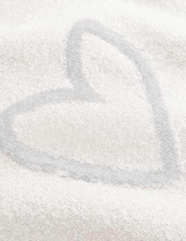 Frieda Jersey Blanco corazones