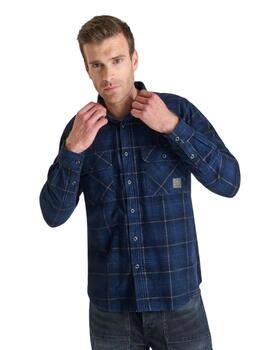 Le Temps Des Cerises Camisa Tesol Azul marino